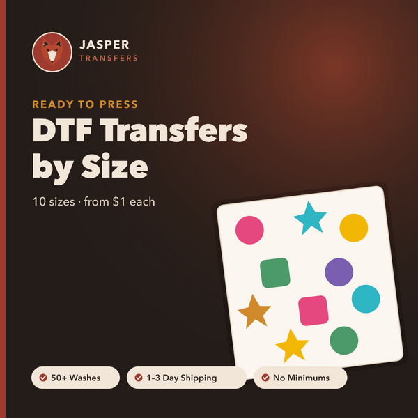 DTF Transfers by Size